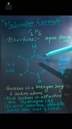 Structure of Benzene (details 👇) #facts #chemistry #trending #shorts #education #scienceandeducation