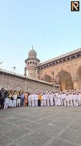 #Mission_FAJR Makkah Masjid me MS Education Academy ke 1500 Bachchon ne Namaz e Fajr Adaa ki, Noorani Manzar #MaShaAllah #AbuAimalAzad #MS_Education_Academy | National Reporter Abu Aimal