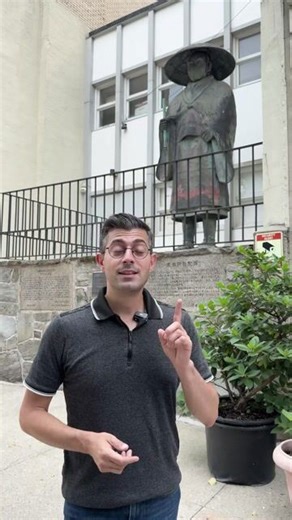 80 years ago today, the U.S. dropped the atomic bomb on Hiroshima. This statue reminds Americans of the atrocities.