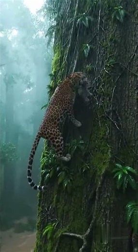 Jaguar Saves His Cub #animals # #scientificjourney