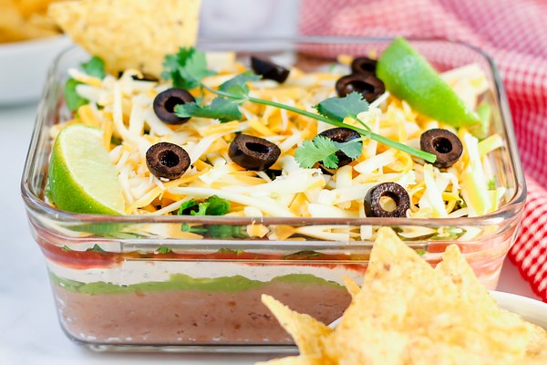 HOW TO MAKE Healthy 7 Layer Dip Video
