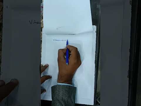 Lectue no 34 Vitamins | Types, Sources, Functions & Deficiency Diseases