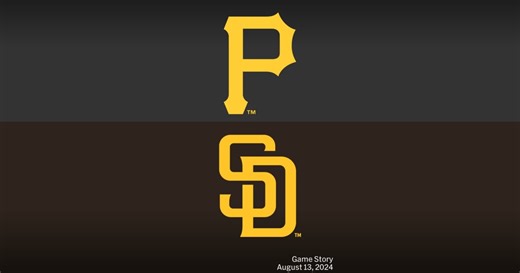 Pittsburgh Pirates at San Diego Padres Game Story, Scores/Highlights - 08/13/2024