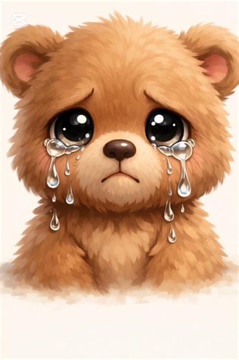 Baby bear crying #lolo