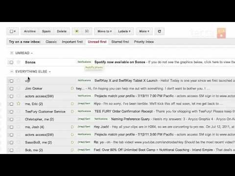 Just Show Me: How to change your inbox view in Gmail