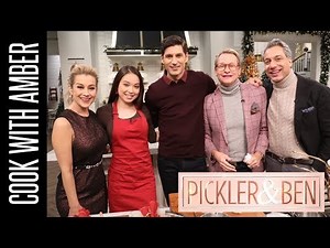 Making Fondue on Pickler & Ben w/ Carson Kressley and Thom Filicia! | Cook With Amber