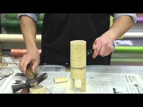 竹で作るけん玉作り｜ジョイフルエーケー
