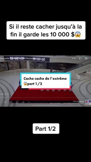Cache cache de l’extrême : 10 000 dollars en jeu !