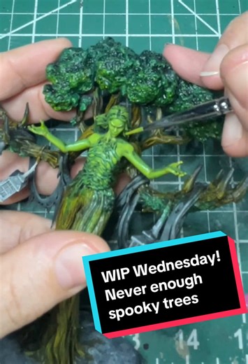 WIP Wednesday: Miniature Painting of Wrenn and Seven