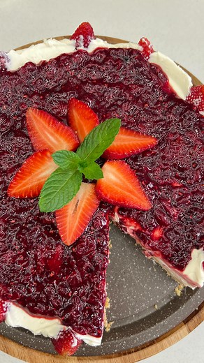 333K views · 15K reactions | تشيز كيك بلا سكر صحيه طيبه بشكل مش عادي...