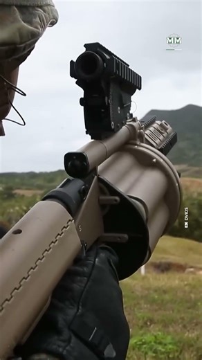 Watch M32 Grenade Launcher Fire