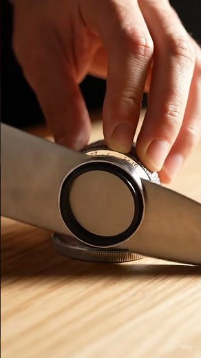 "8K ASMR Camera Lens Slicing"