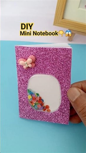 Mini Notebook 📒 | How to make Notebook | Paper Craft #shorts #diy #craft
