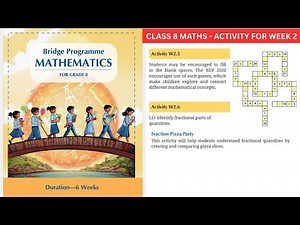 CLASS 8 MATH BRIDGE COURSE/Activity 2.5 for week 2/CBSE class 8 Bridge course