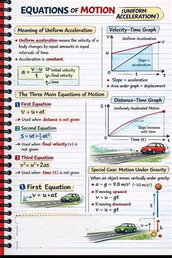 Equations of Motion 🤗