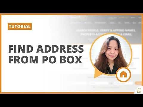 How To Find An Address from PO Box | Searchbug Tutorials