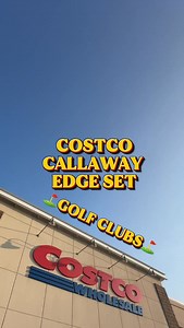 ⛳️ Costco Callaway Edge Set Golf Clubs ⛳️ Comme if you have these! If you’re looking for a set of golf clubs, especially if you’re new to golf, a beginner, or intermediate golfer - these are a solid set. Over time you can upgrade the driver, hybrid, putter, etc - as you see fit. But overall a solid set all around. @costco Costco also has Kirkland signature driver, Kirkland signature irons, putter, etc. | Welikegolf