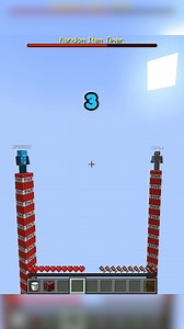 Minecraft pillars with tnt #minecraft #minecraftmemes #gaming #funny #loud #tntpillars | CheapPickle