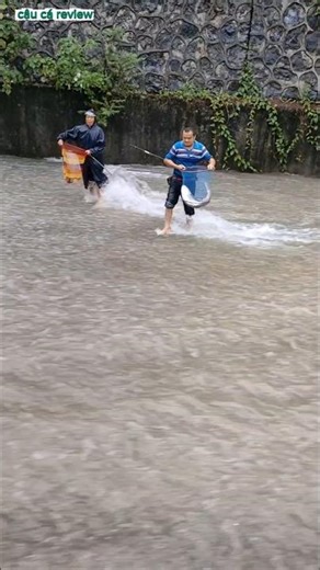 2 người đàn ông bắt 1 con cá và cái kết #cauca #cuoccauca #fishing