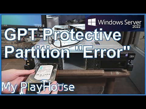 GPT Protective Partition "Error" - And How to Get Rid of It - 1144