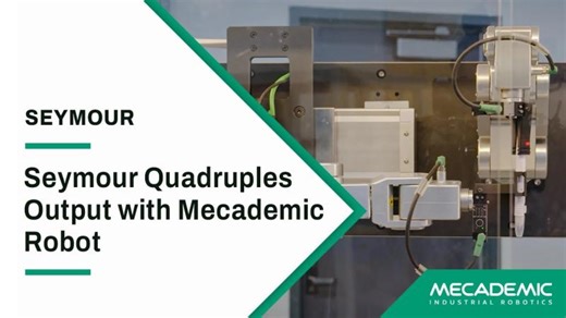 400% Throughput Boost in Surgical Tool Assembly | SEYMOUR Advanced Technologies spotlight ft.Meca500 | Mecademic Industrial Robotics