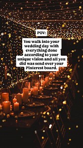 POV: You walk into your wedding day with everything done according to your unique vision and all you did was send over your Pinterest board. 🌿🏰✨ | Vaughan House Micro-Weddings