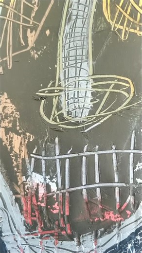 WHY BE YOURSELF series "PEOPLE WEARING MASKS" #art #abstraction #painting #artist #life #world #time