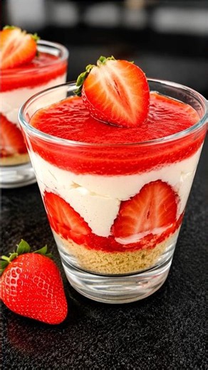 Strawberry Dessert in a Glass – Everyone loves this recipe!