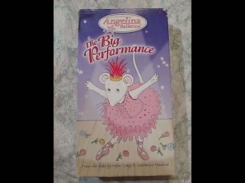 Closing to Angelina Ballerina: The Big Performance 2005 VHS