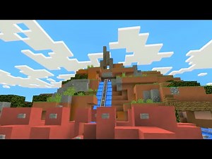 【Minecraft】マインクラフトPEスプラッシュマウンテン 東京ディズニーランドを作るPart.2