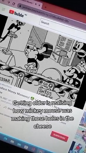 The animators got carried away #disney #mickeymouse #cap #funfact #comedy #sussy