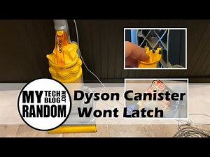 Dyson canister latch fix ( PlasticWeld Hack)
