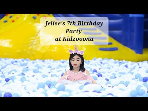 Vlog 1: Jelise's 7th Birthday Party at Kidzoona, SM Sucat