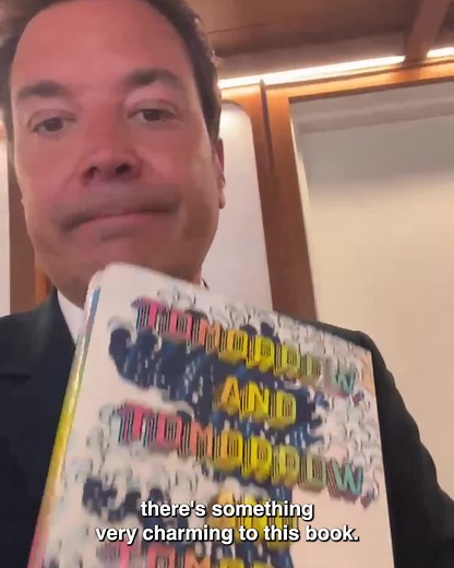 109K views · 1.4K reactions | Have you joined Fallon Book Club yet? We just finished pt. 1 of #tomorrowandtomorrowandtomorrow and I shared my initial thoughts here. What do you guys think so far?? | Jimmy Fallon | Facebook