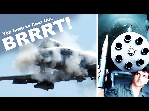Insane A-10 Warthog BRRRT Compilation! You Have To Hear This!
