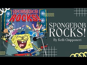 🎸 Spongebob Rocks 🎸 Stories for Kids Read Aloud [ READ ALONG VIDEO ]