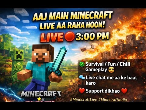 Minecraft Live survival