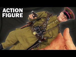World War 2 Soviet officer: 1/6 scale action figure review - silent version