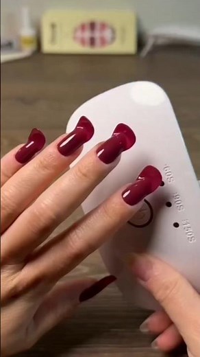 uv led fake acrylic nails #foryou #viral #shorts #trending #reels #youtube #subscribe #nails #love