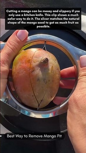 Best Way to Remove Mango Pit