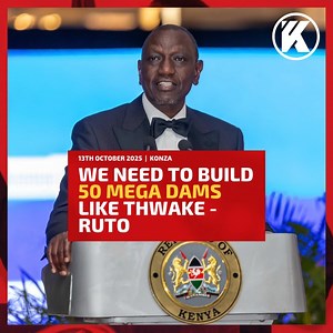 35K views · 1.6K reactions | We need to build 50 Mega dams like Thwake - Ruto | Kenyans.co.ke | Facebook