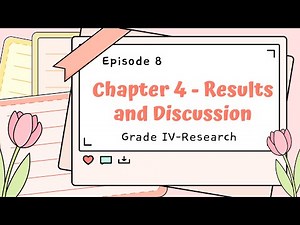 Chapter 4- (SIP) - RESULTS AND DISCUSSIONS