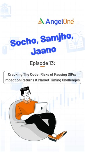 1K reactions · 6 comments | Episode 13 of Socho, Samjho, Jaano is here! Here’s a detailed overview on why pausing SIPs irregularly every time the market peaks may not be a good option for your future corpus. Find out the entire math behind this with Angel One. | Angel One | Facebook