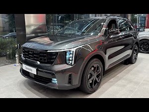 [4K] 2026 KIA Sorento Hybrid X-Line 5 Seater "Interstellar Gray / Olive Brown" Walkaround Review