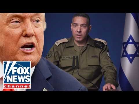 BREAKING: Trump responds to Israel's strikes against Iran