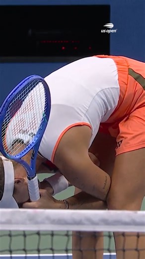 Facing double break point and she did this! | US Open Tennis Championships