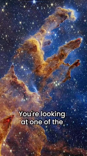 The pillars of creation - one of the most beautiful sight ever #fyp #foryoupage #foryoupagereels #viralvideo #space #universe #sky #cosmos #usa | Space And Universe | Facebook