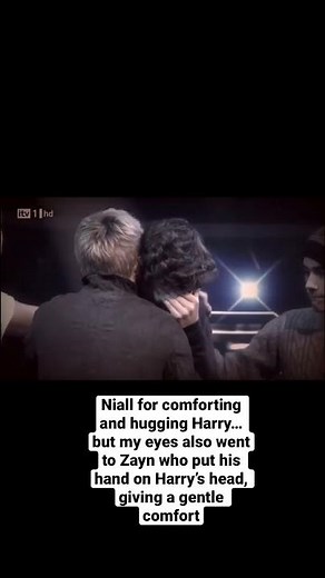 Niall for comforting and hugging Harry #harrystyles #niallhoran #larrystylinson #1d