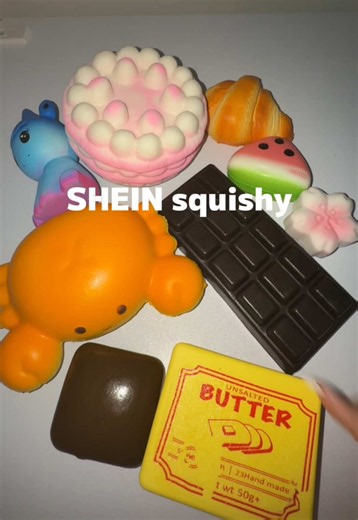 SHEIN 스퀴시 ASMR | SHEIN squishy unboxing & sound
