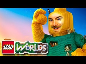 LEGO Worlds SCAVENGER HUNT CHALLENGE feat. iBallisticSquid